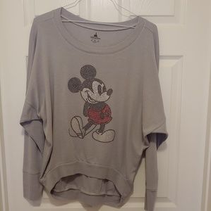 Disney Parks Mickey mouse long sleeve blouse